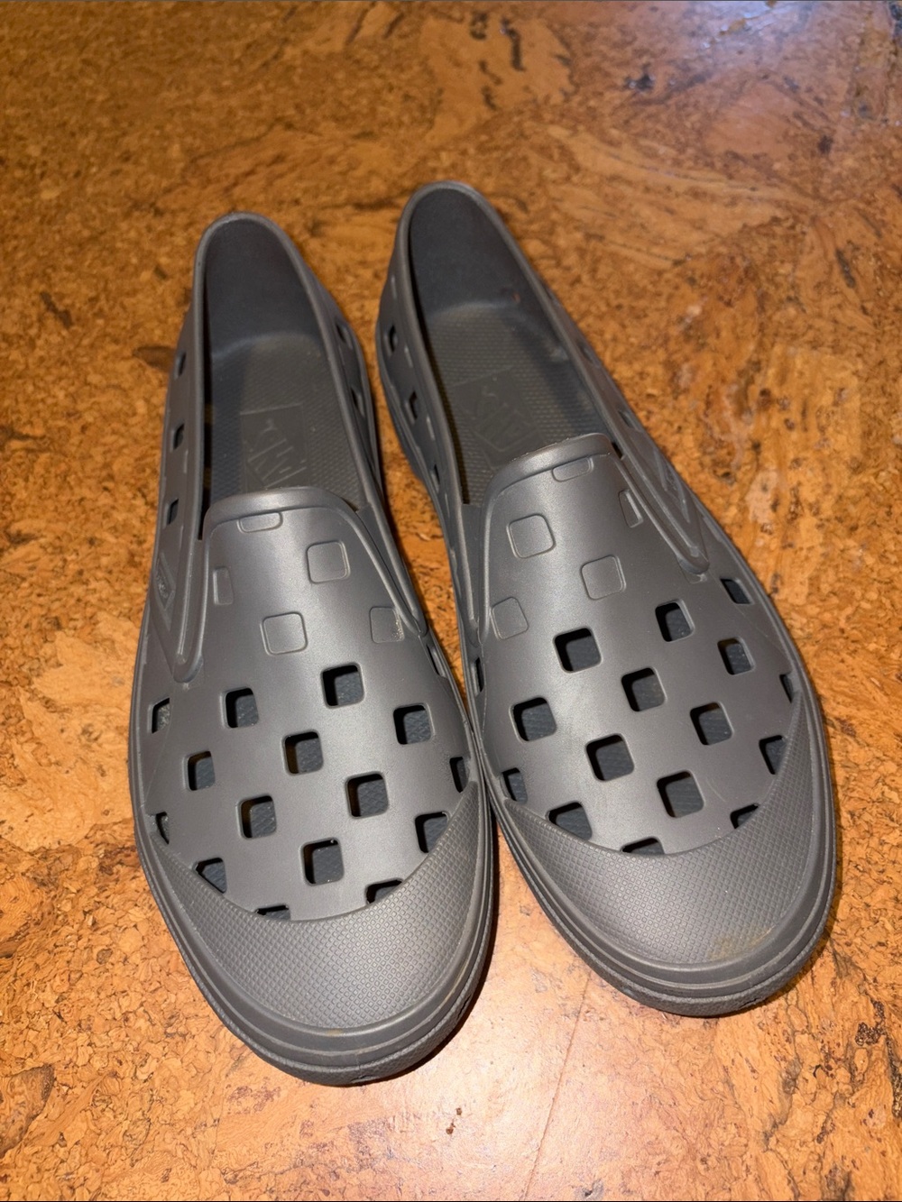 Vans Rubber Water Shoes Checkered Gray